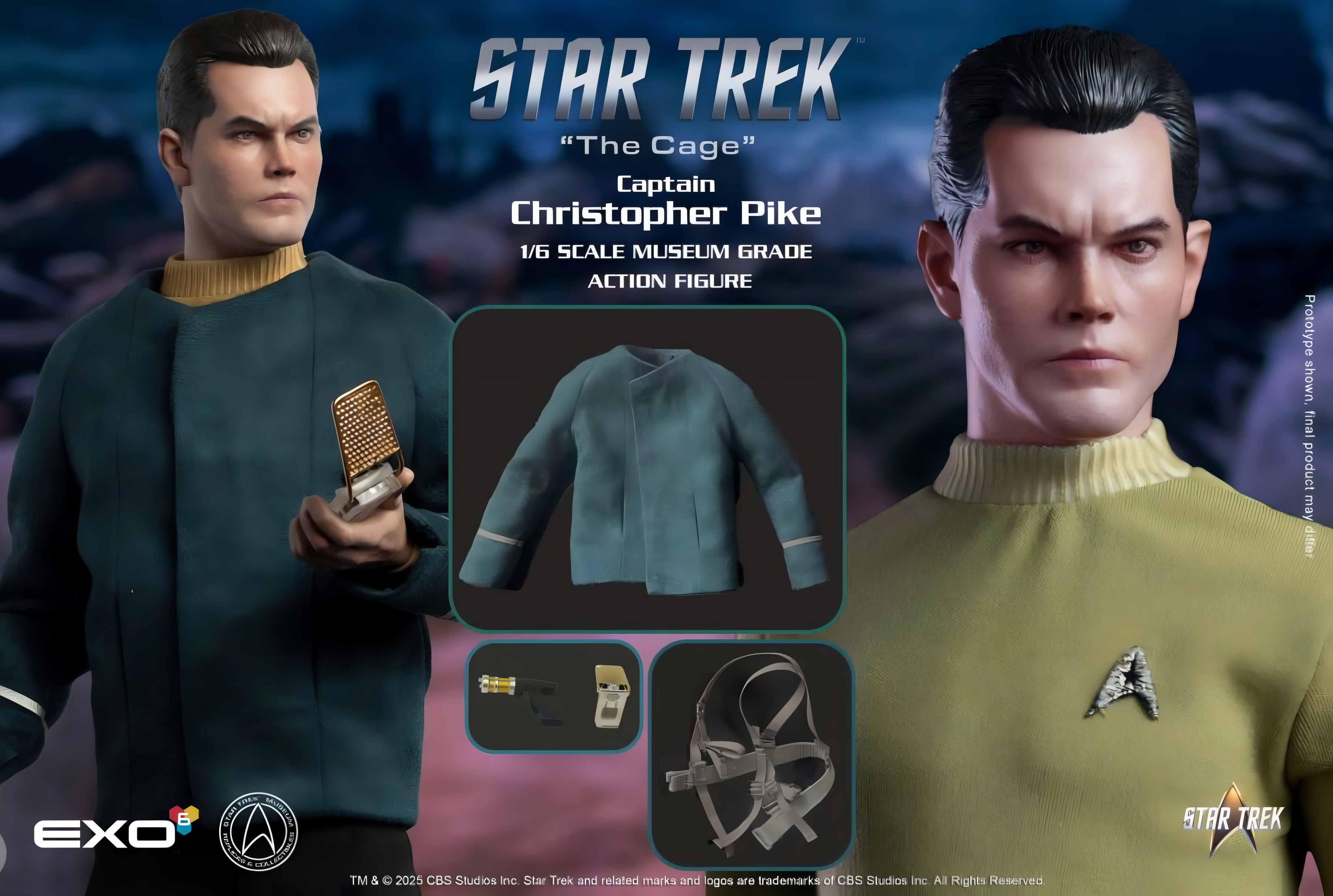 Capt. Pike Sixth-Scale 8