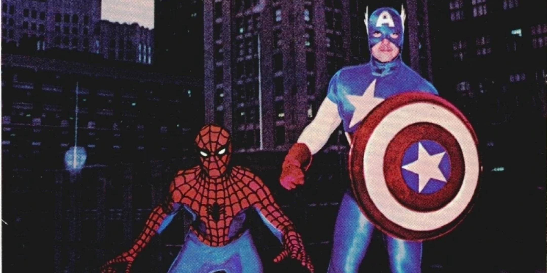 Capitán América y Spider-Man