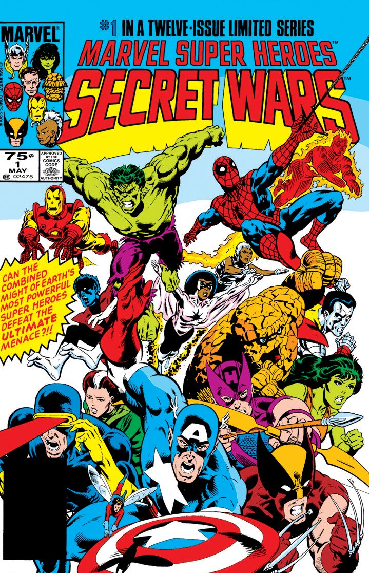 The cover of Secret Wars #1