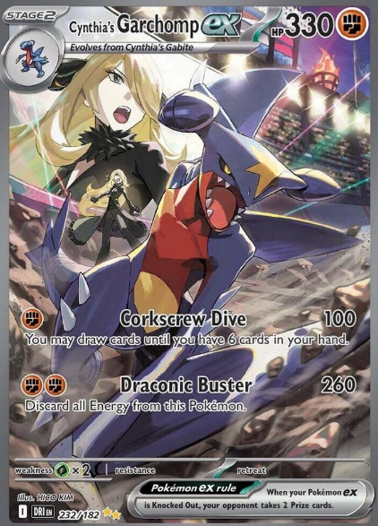 Garchomp ex de Cynthia