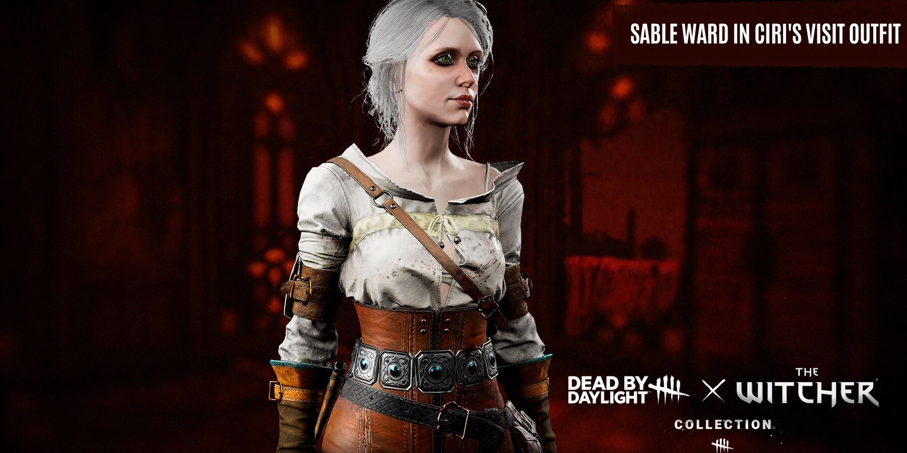 Sable Ward dressed as Ciri from The Witcher