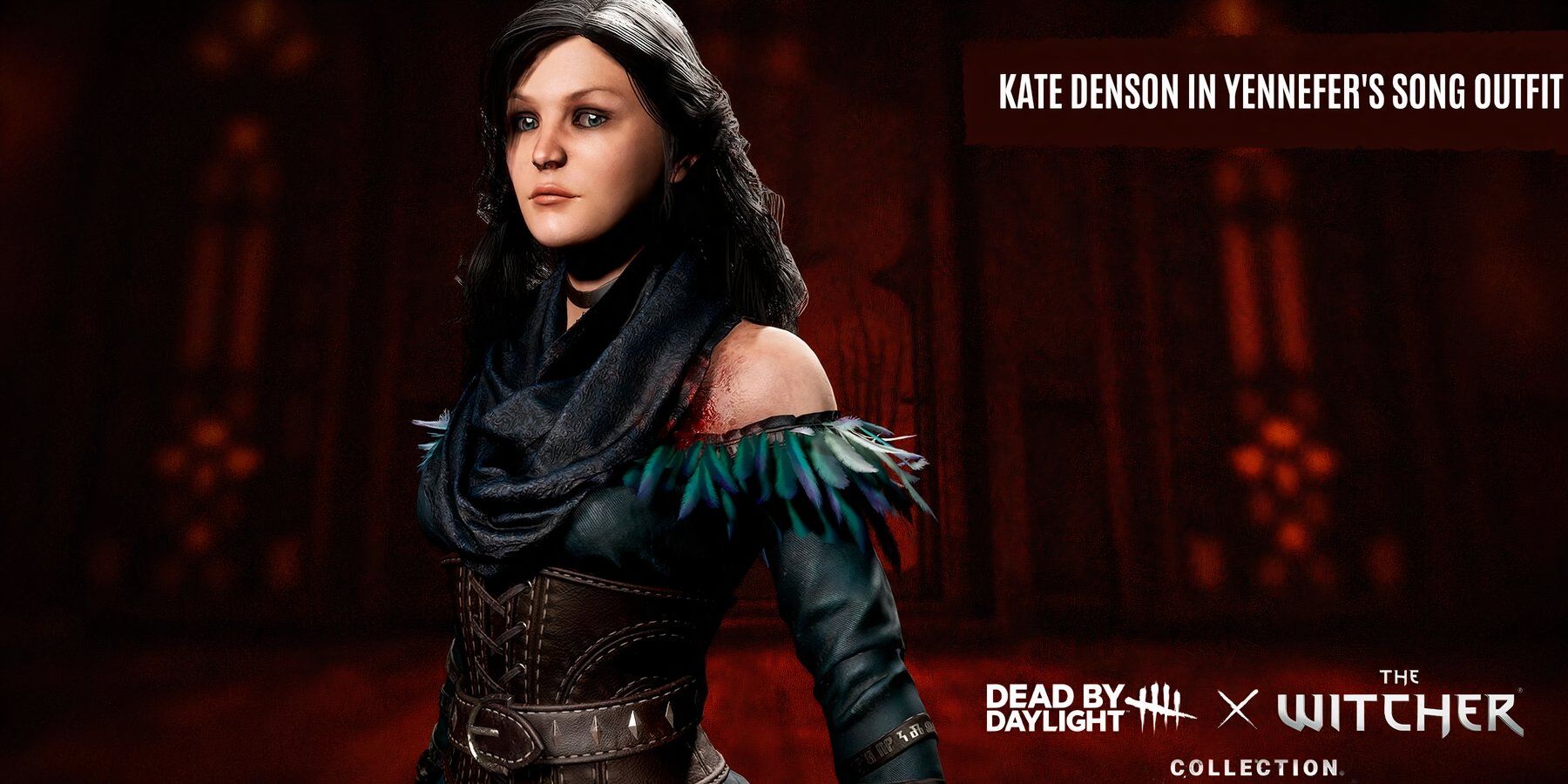 Kate Denson dressed as Yennefer from The Witcher