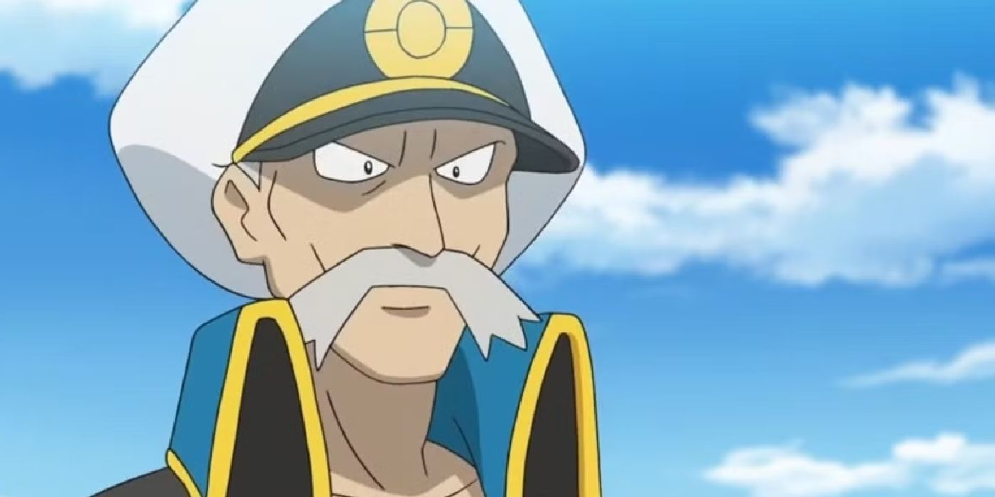 Elite Four Drake in the Pokemon anime
