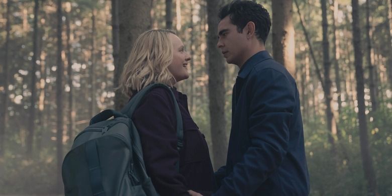 Elizabeth Moss and Max Minghella in The Handmaid's Tale