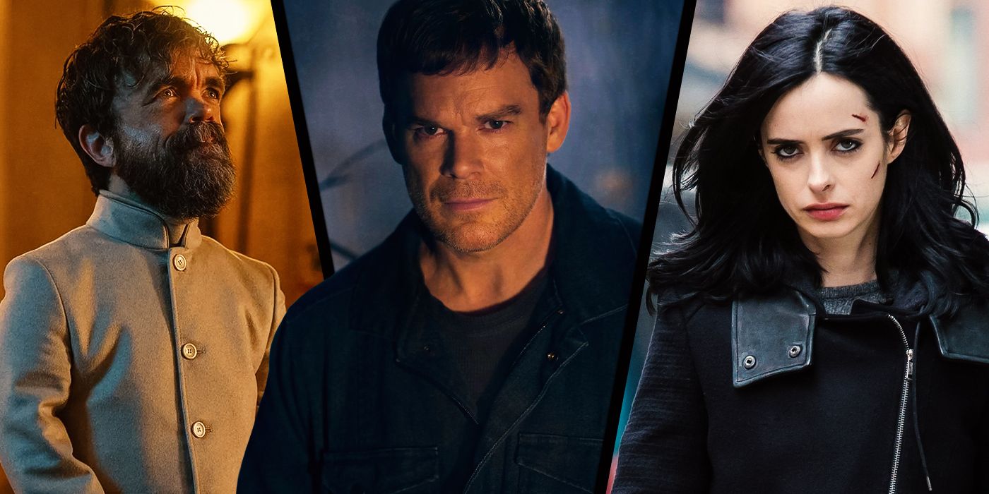Images of Michael C. Hall, Peter Dinklage and Krysten Ritter