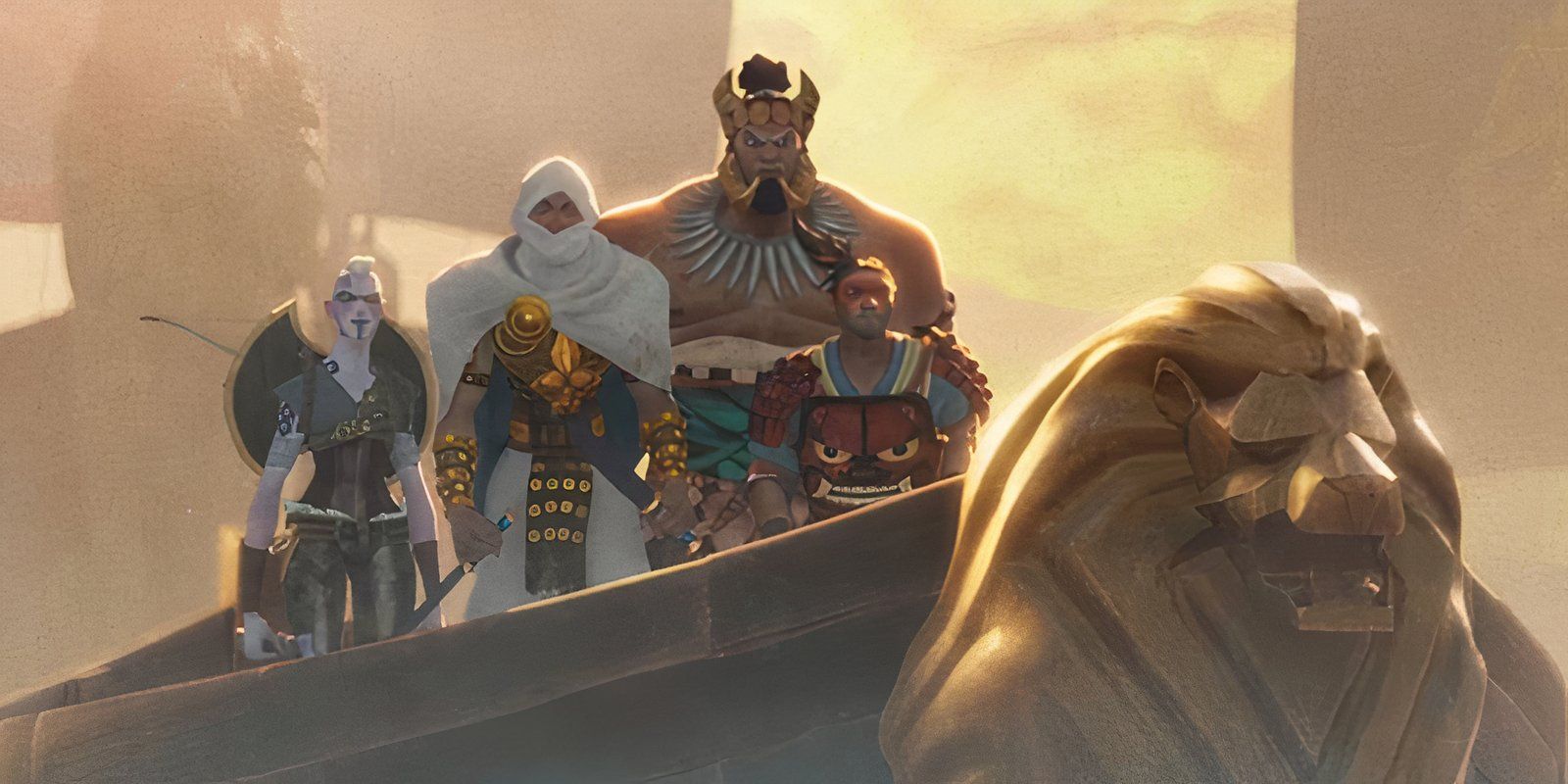 Wakanda's characters' eyes