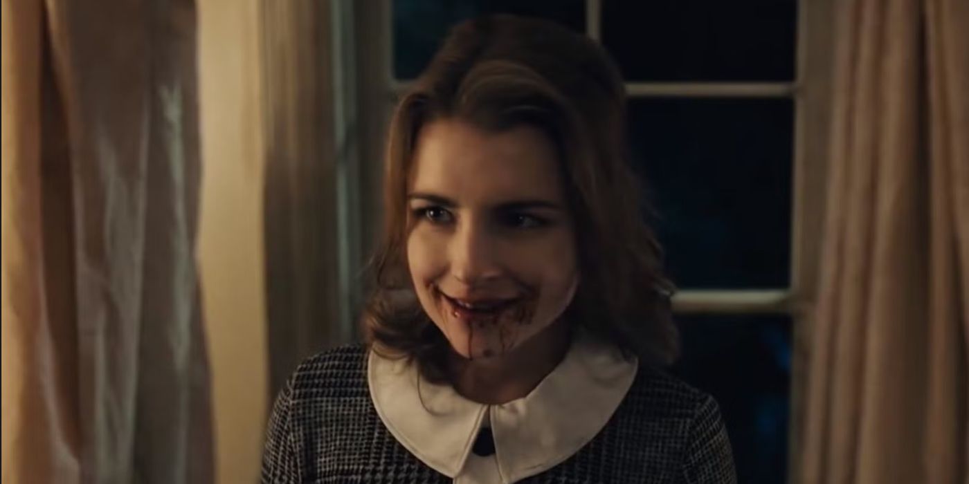 The monster disguised as a girl infiltrated the townhouse in the series From