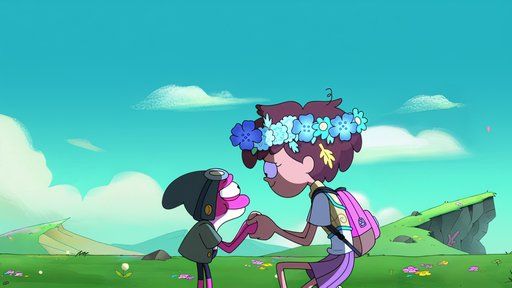 Amphibia The Hardest Thing Anne and Sprig in the finale 