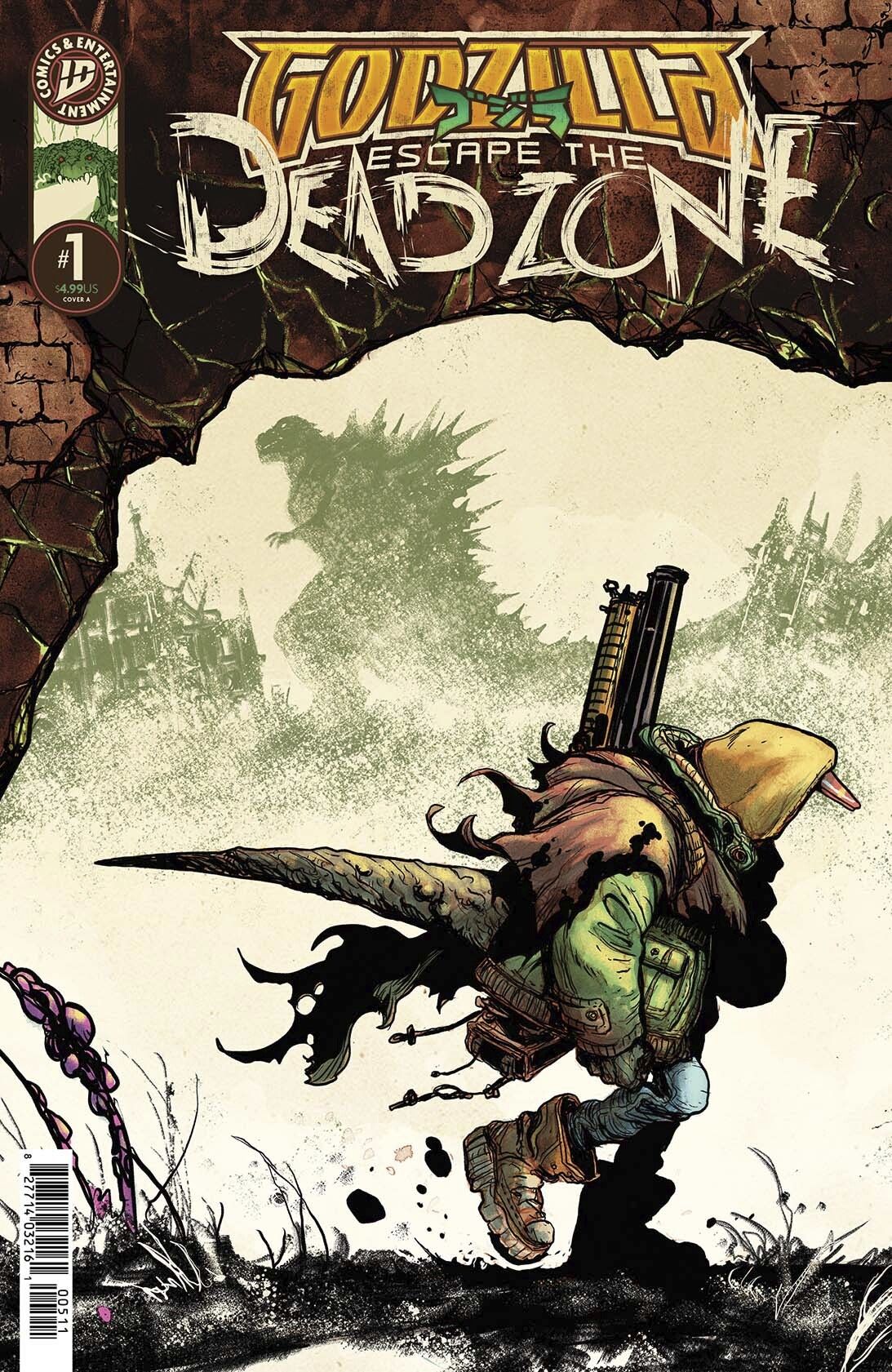 テンペラ画 Godzilla: Escape the Deadzone #1 Review: New Horrors and