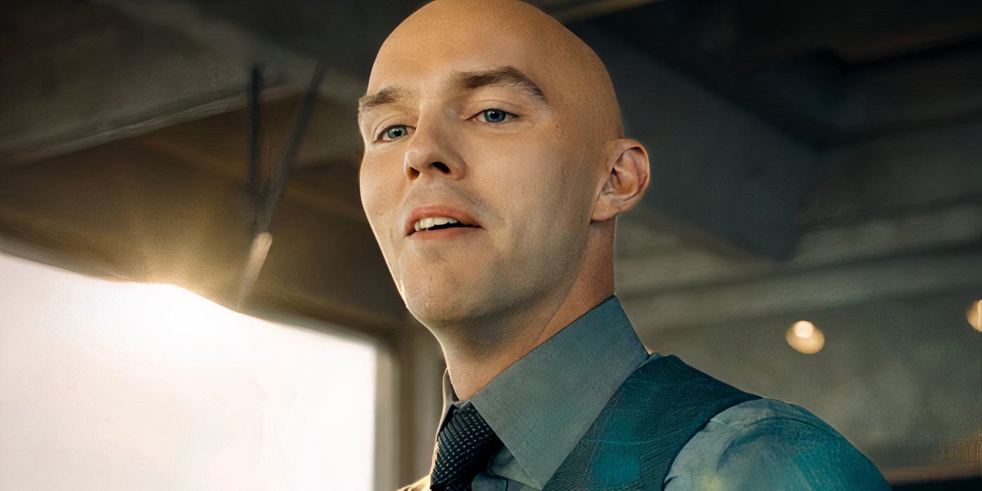 Lex Luthor smiling