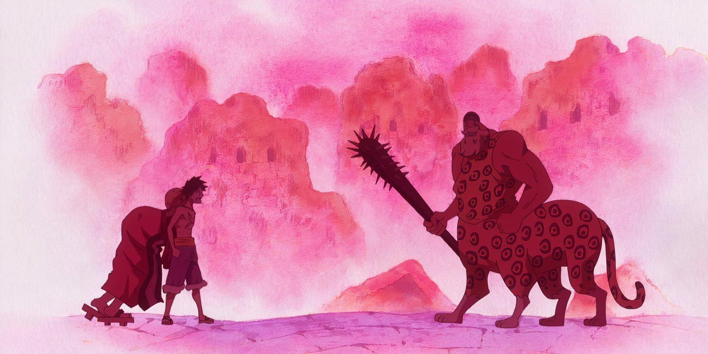 Hyoutauros y Luffy se encuentran en One Piece