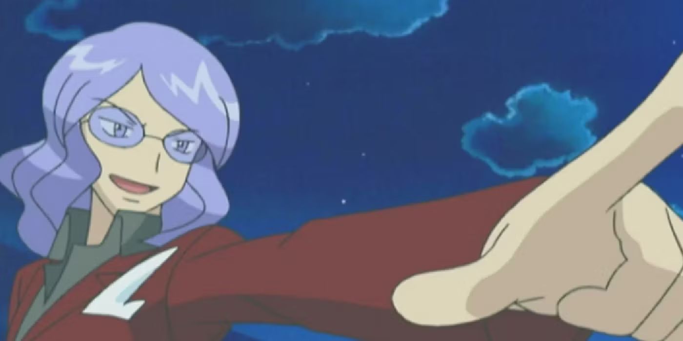 Elite Four Lucian in the Pokemon anime