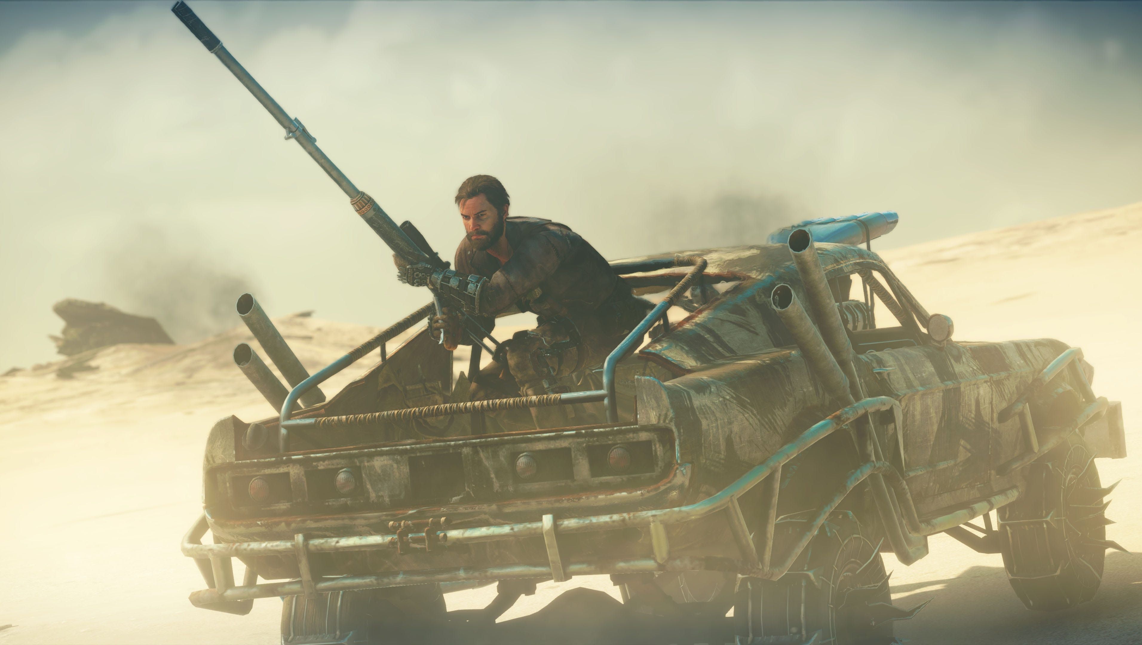 Combate vehicular en el videojuego Mad Max