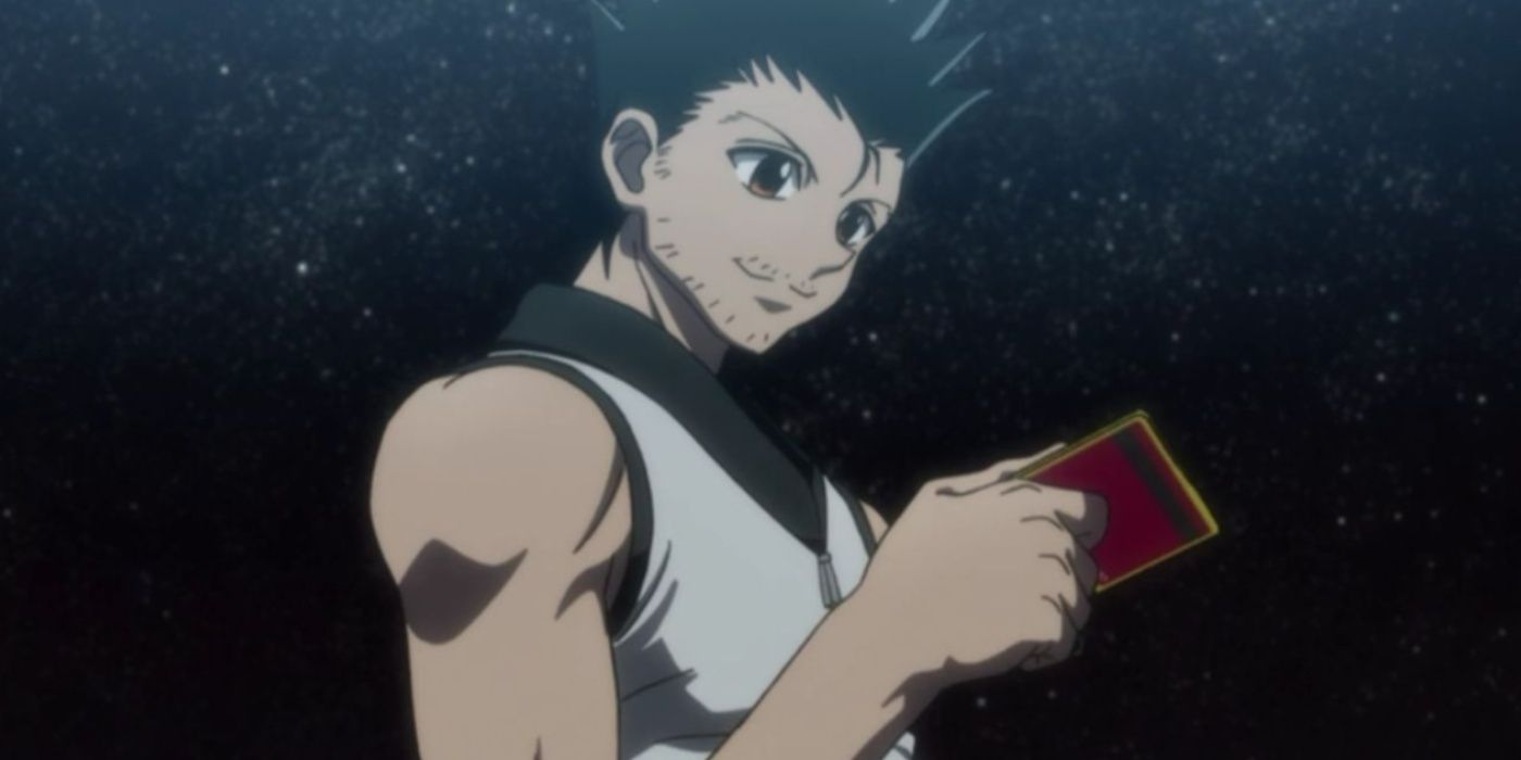 Ging gets his Hunter's License back at the end of the 2011 Hunter x Hunter anime.
