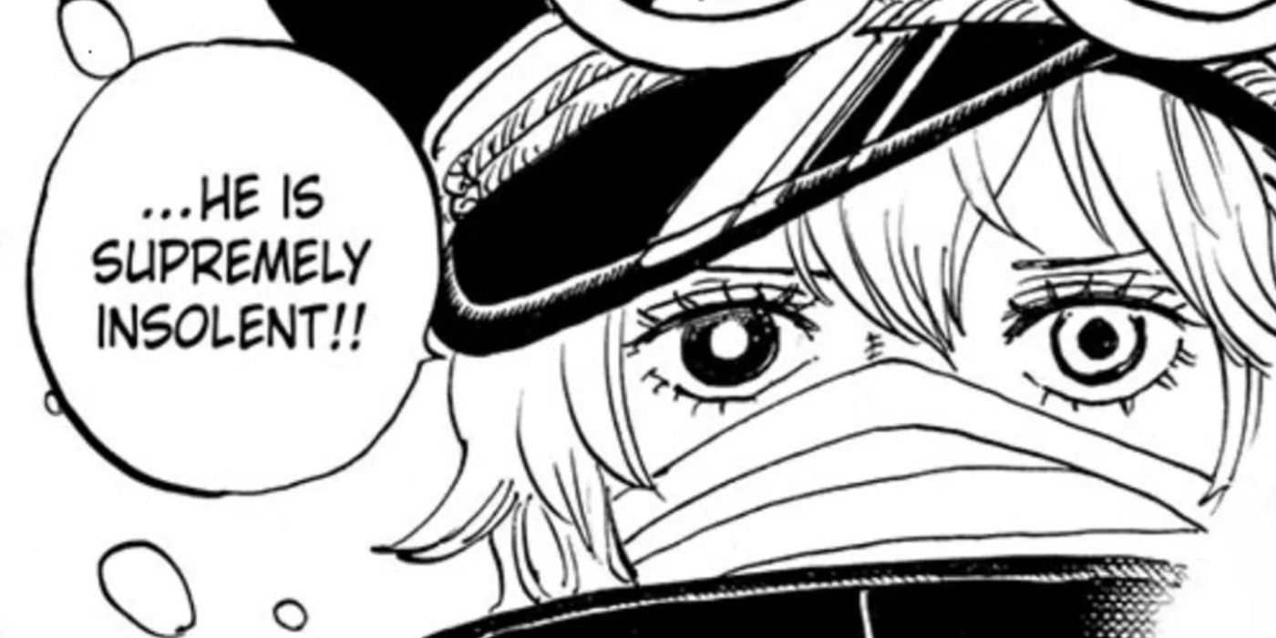 Gunko speaks lowly about Loki in the One Piece manga