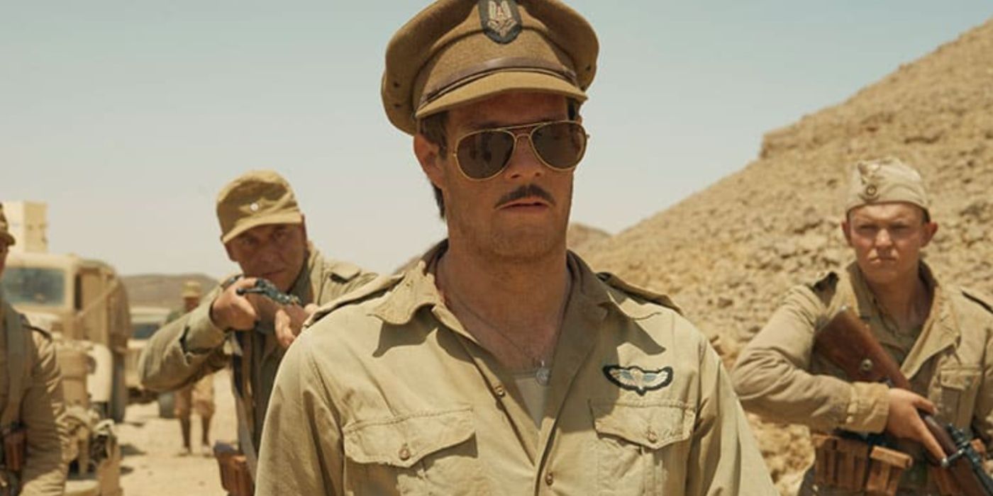 Close up of David in SAS Rogue Heroes