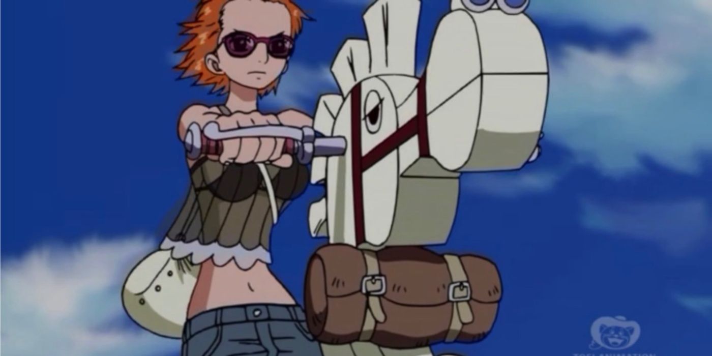Nami sets up a hesitation in the little blue in the east of a song