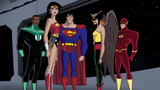 Some heroes of justice league 
