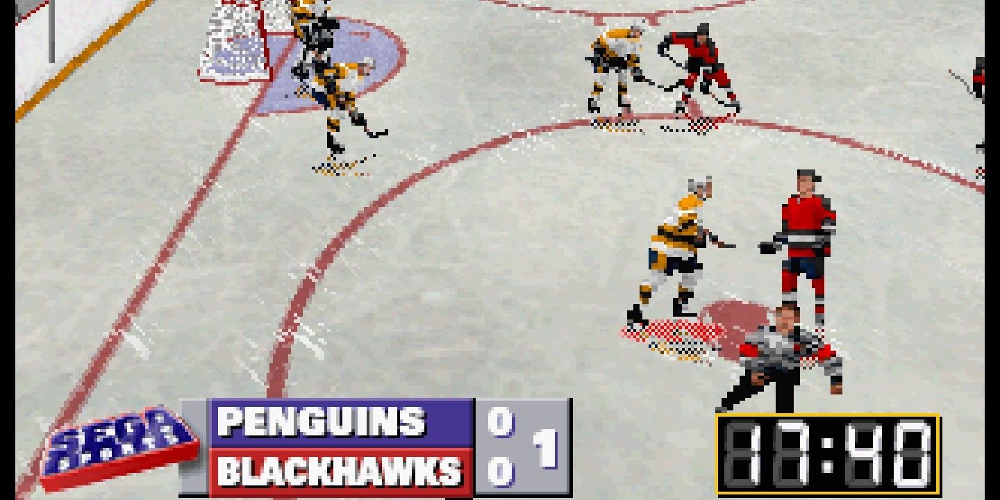 NHL All-Star Hockey Sega Saturn