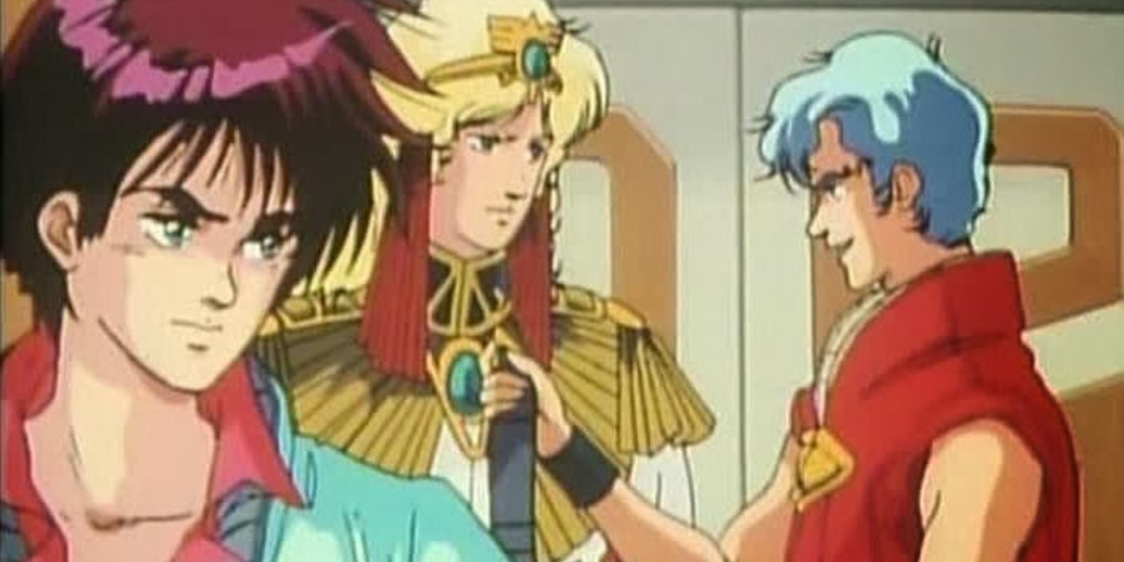 Salamander Men Talking as they get ready to fight