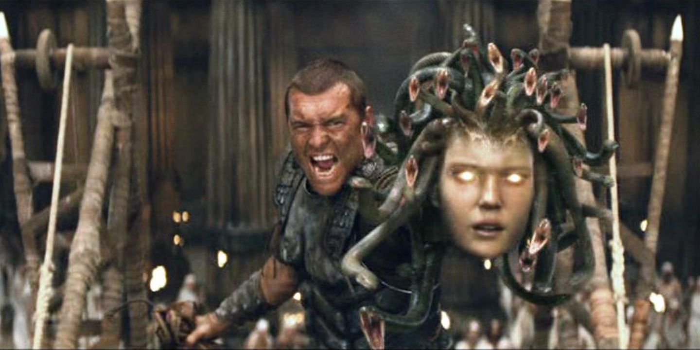 Sam Worthington en una escena Choque de los Titanes (2010)