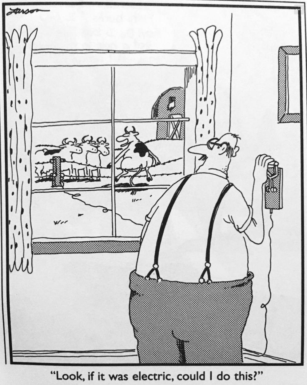 Un agricultor tortura a una vaca inocente