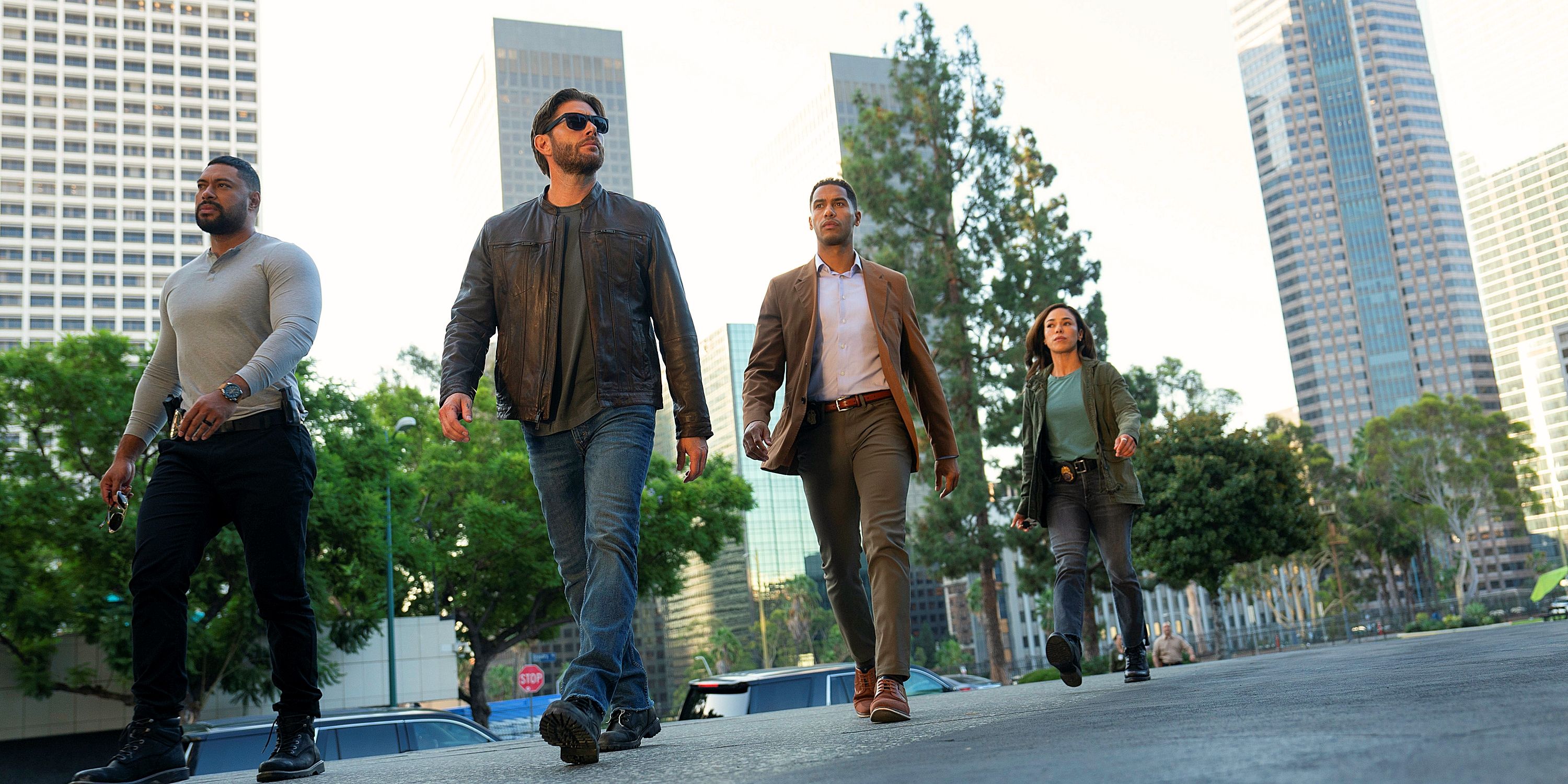 The task force strides through Los Angeles from the Countdown series