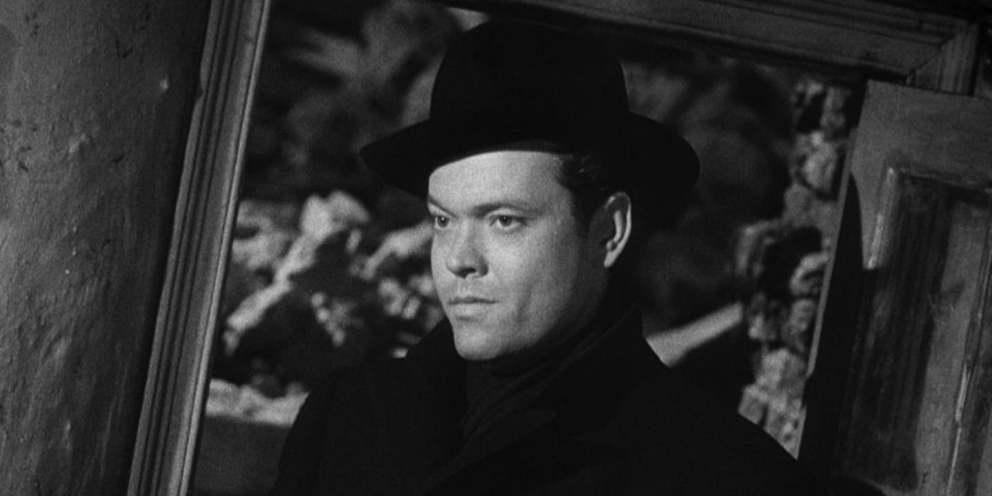 Orson Welles como Harry Lime de la película The Third Man (1949)