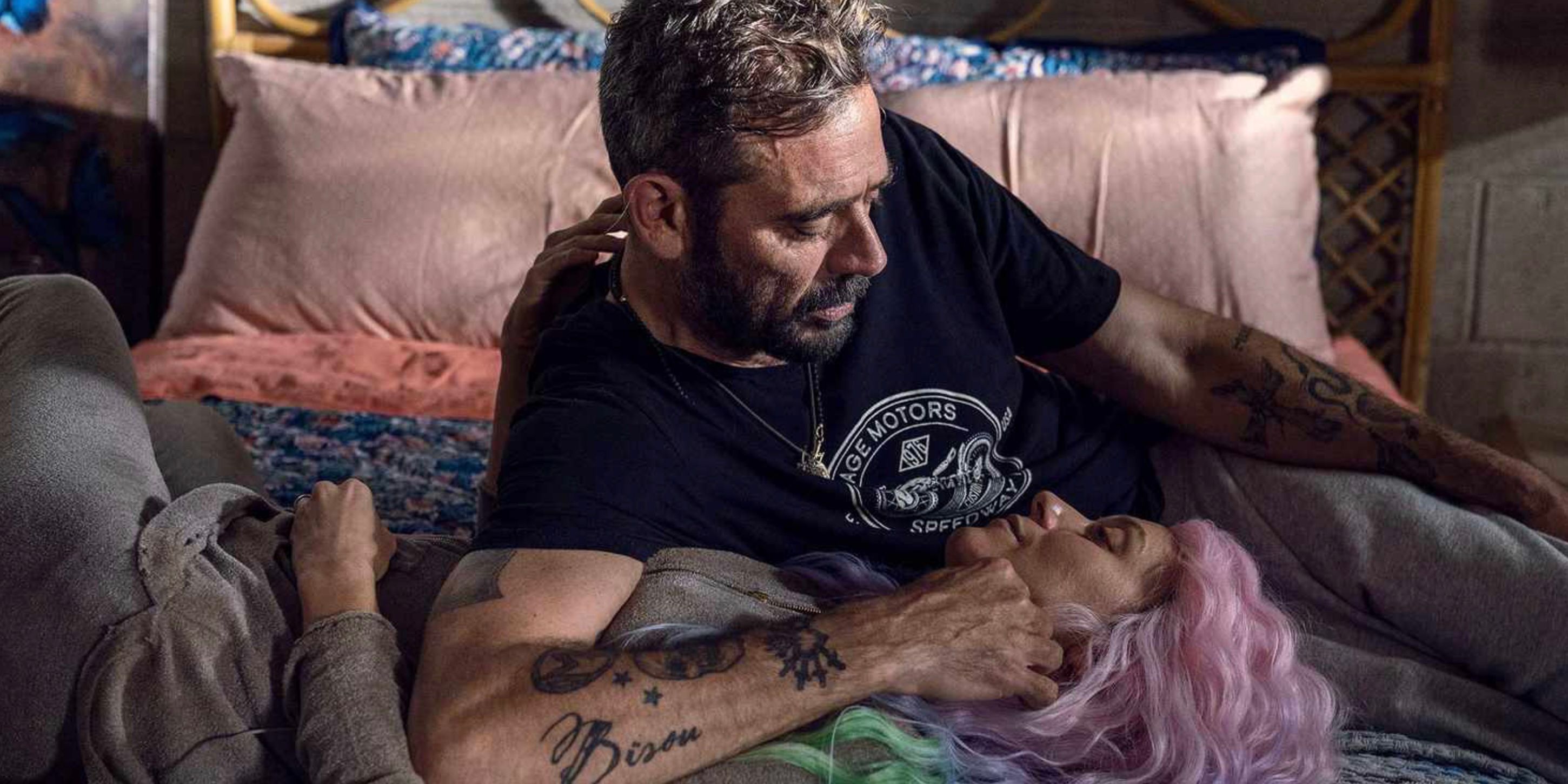 Negan and Lucille on The Walking Dead