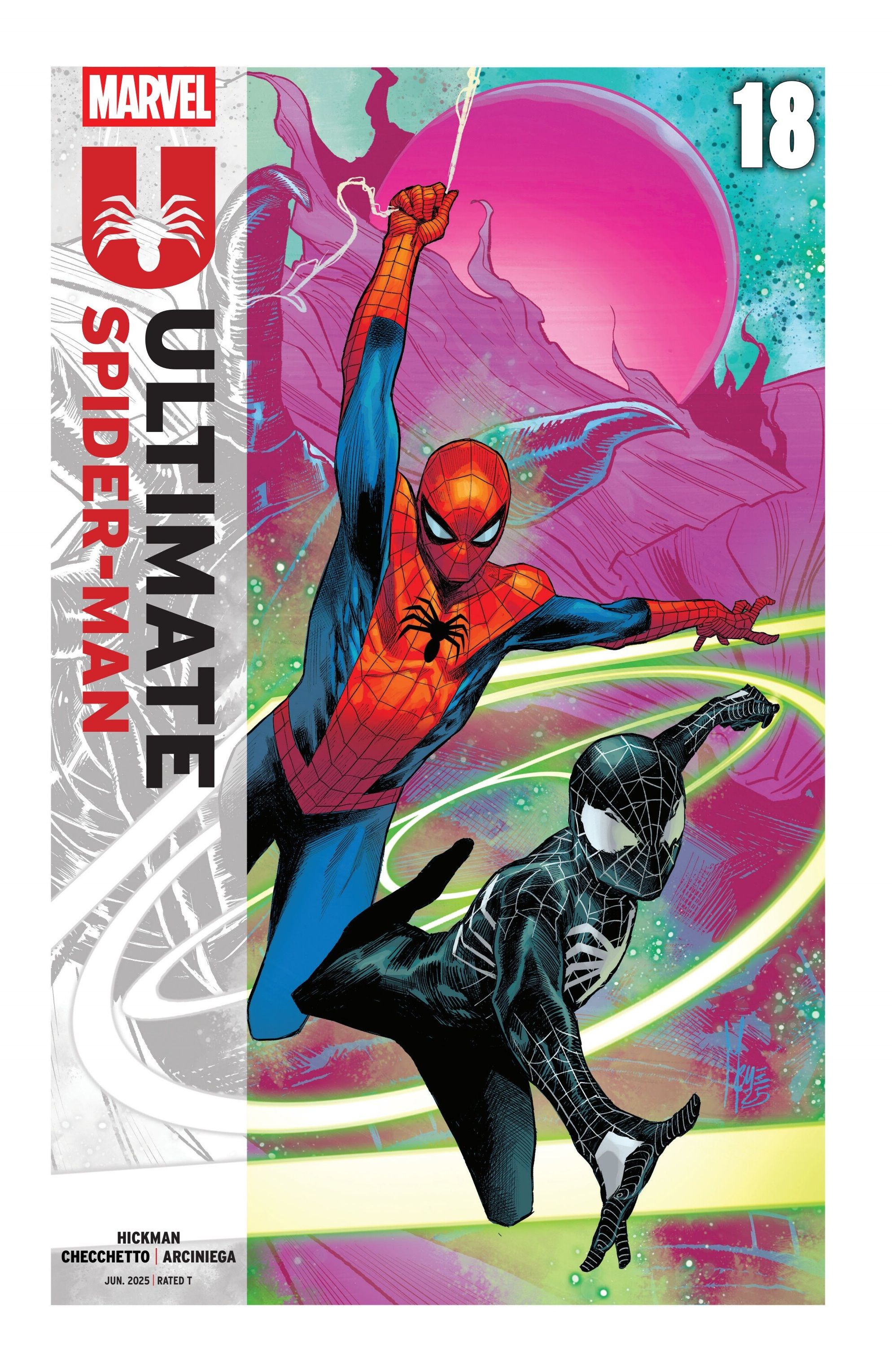 The cover of Ultimate Spider-Man #18