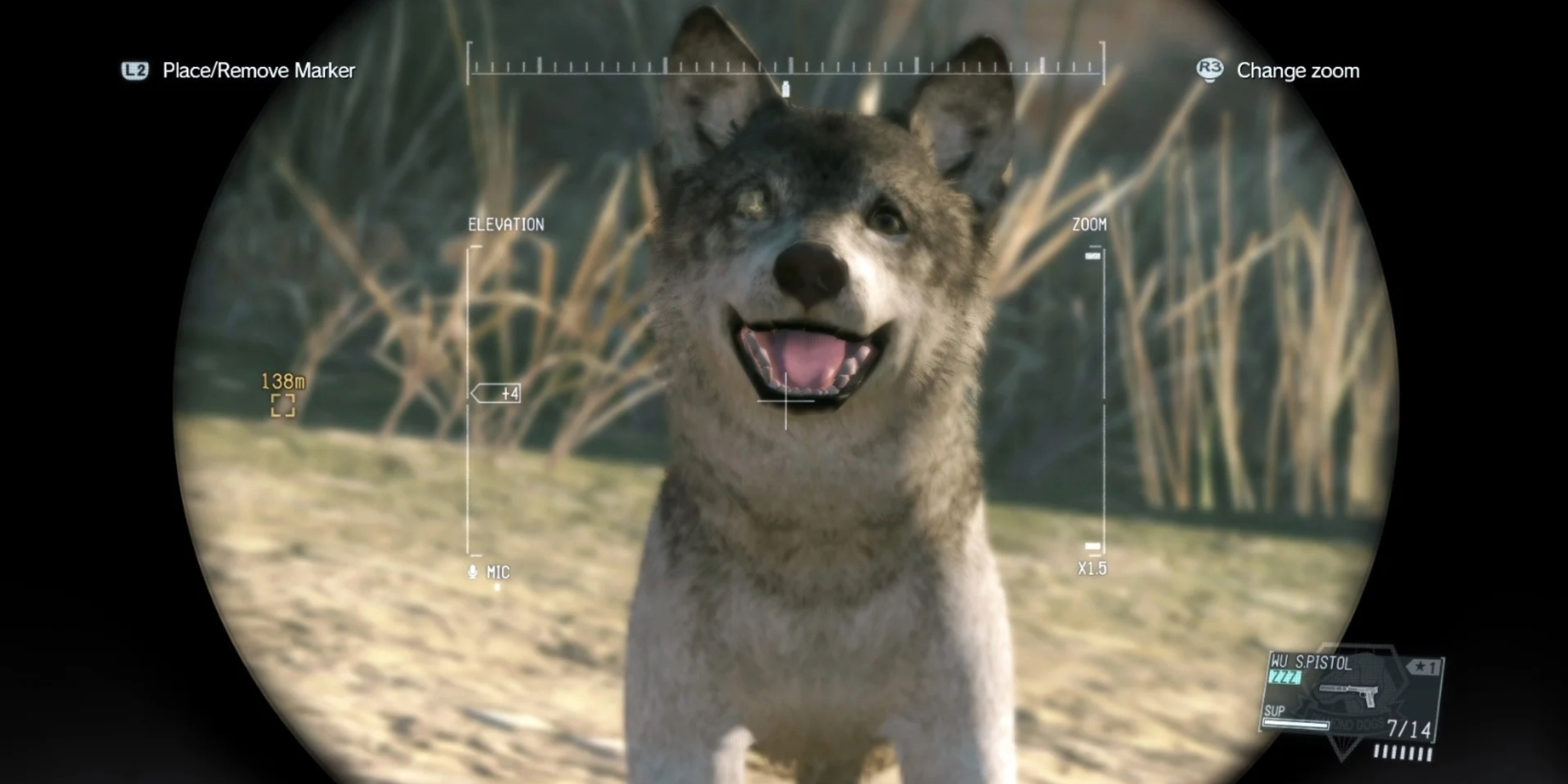 D-Dog en MGS 5