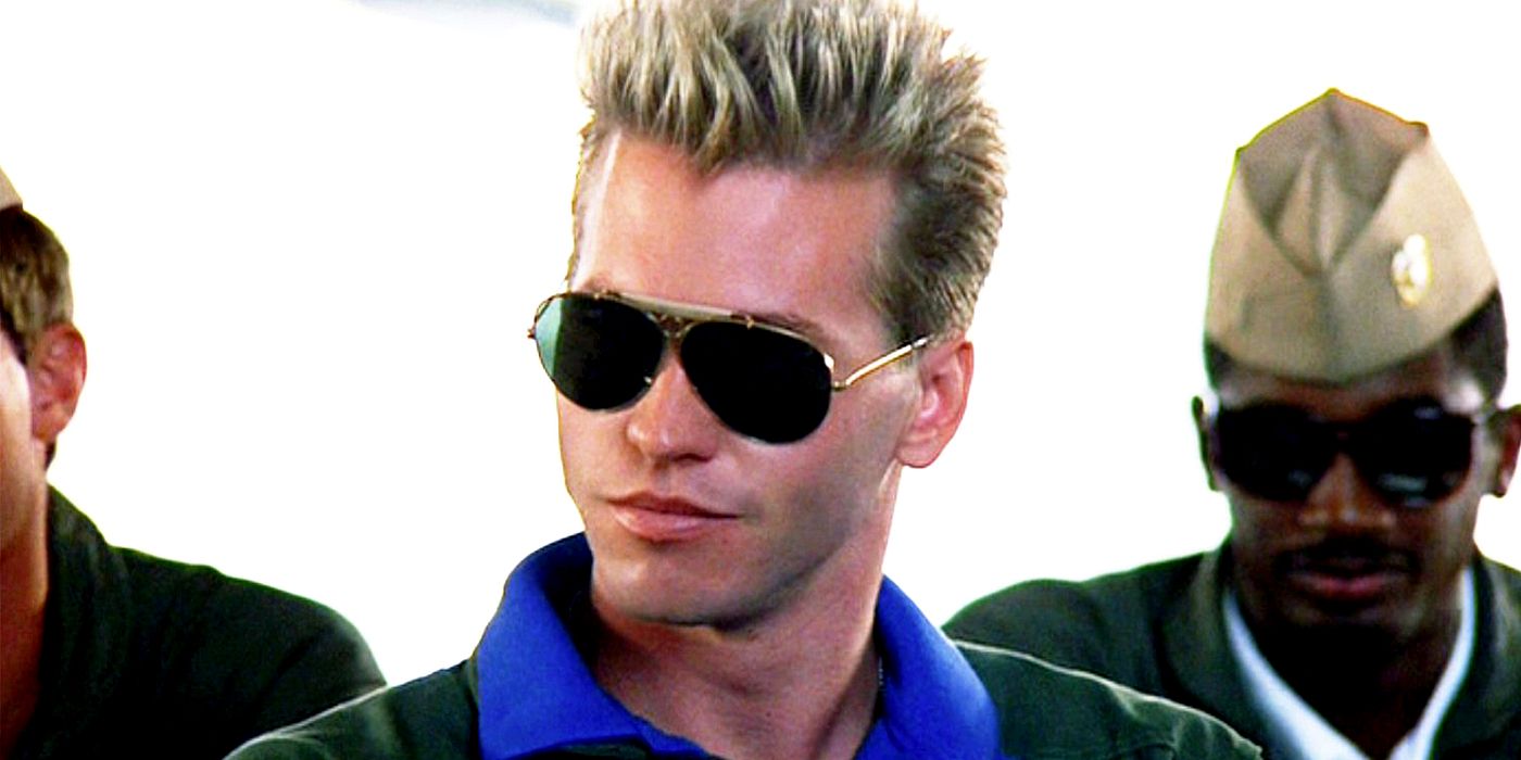 Val Kilmer as Iceman in Top Gun 1986
