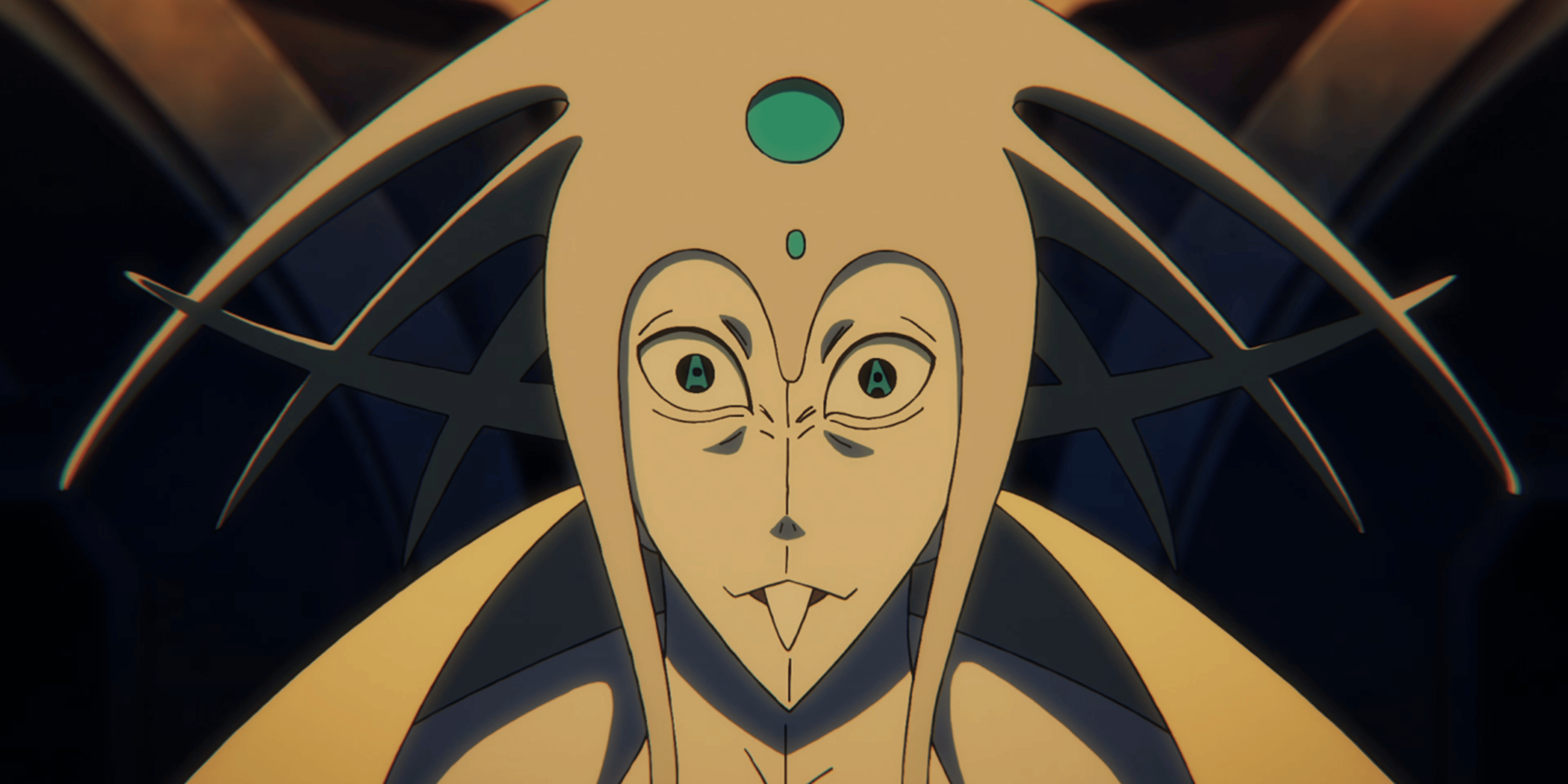 Yona explica seu papel no Templo Sagrado do Sol em Fire Force, Temporada 3, Episódio 12