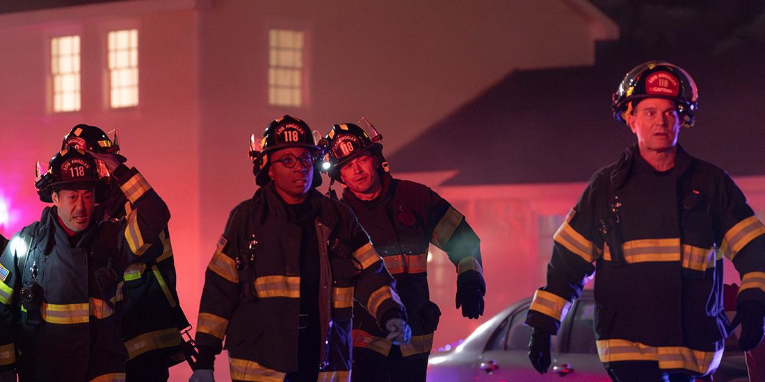 The 118 responds to a call in 9-1-1's "Masks".