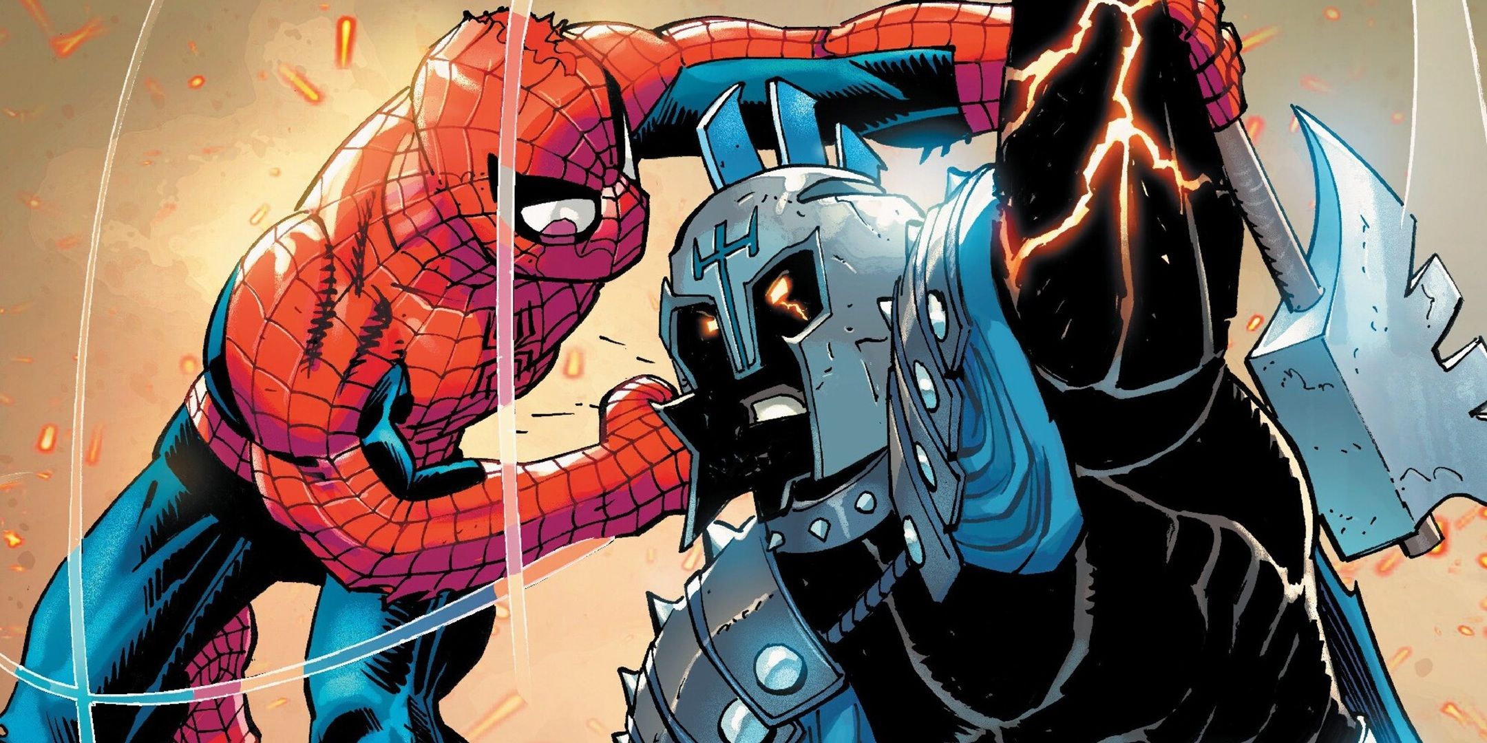 Spider-Man fights Hellgate