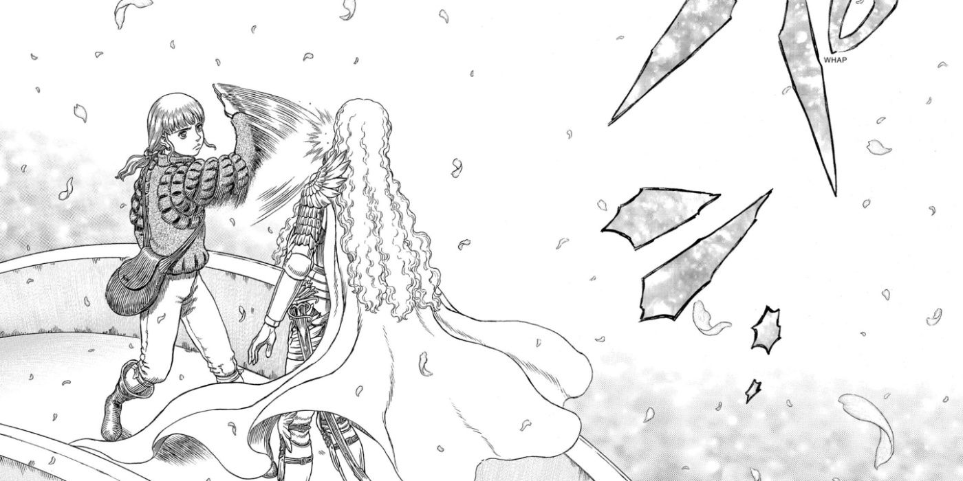 Rickert in Berserk slaps griffith.