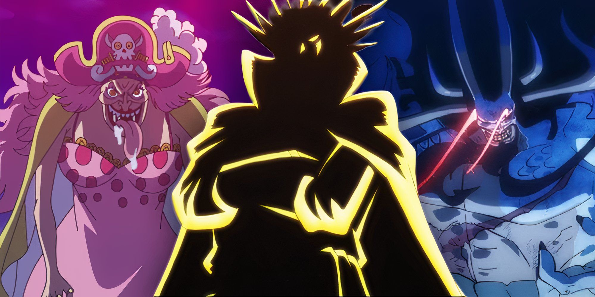Big Mom, Rocks D Xebec, and Kaido