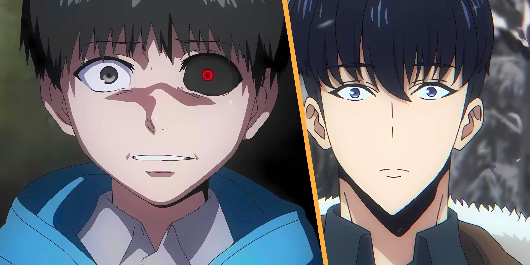 Tokyo Ghoul large screen treatment by Crunchyroll