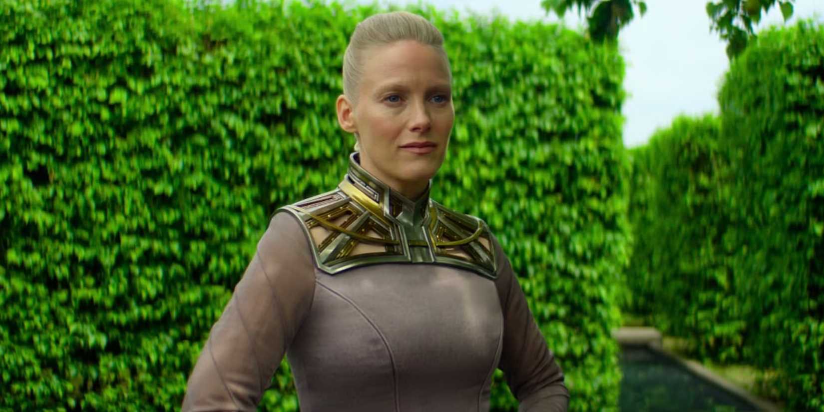 Demerzel seems satisfied with herself in the foundation