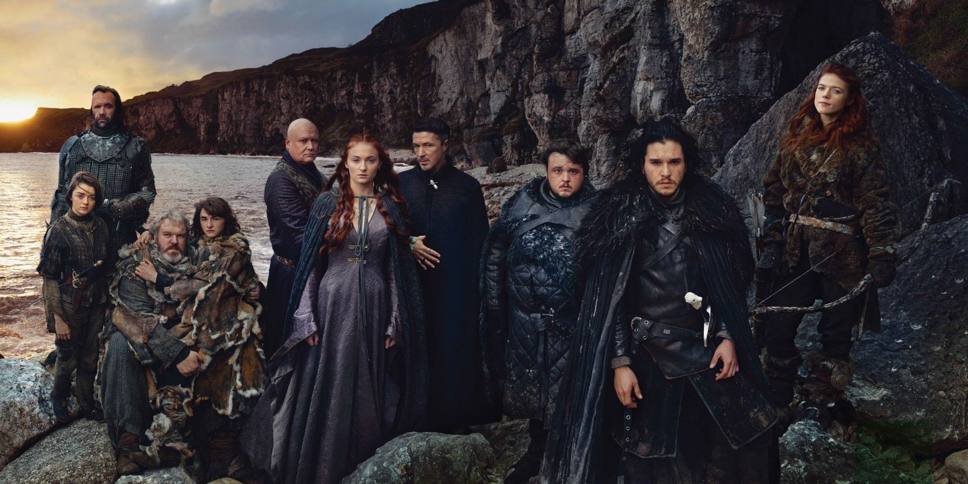 Nachdem sie Geschwister spielten, sind die Stars von „Game of Thrones“ in ...