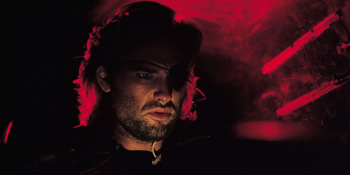 Kurt Russell como Snake Plissken en Escape from New York 1981