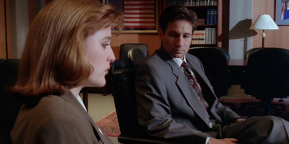 Mulder and scully in the toom episode of X files