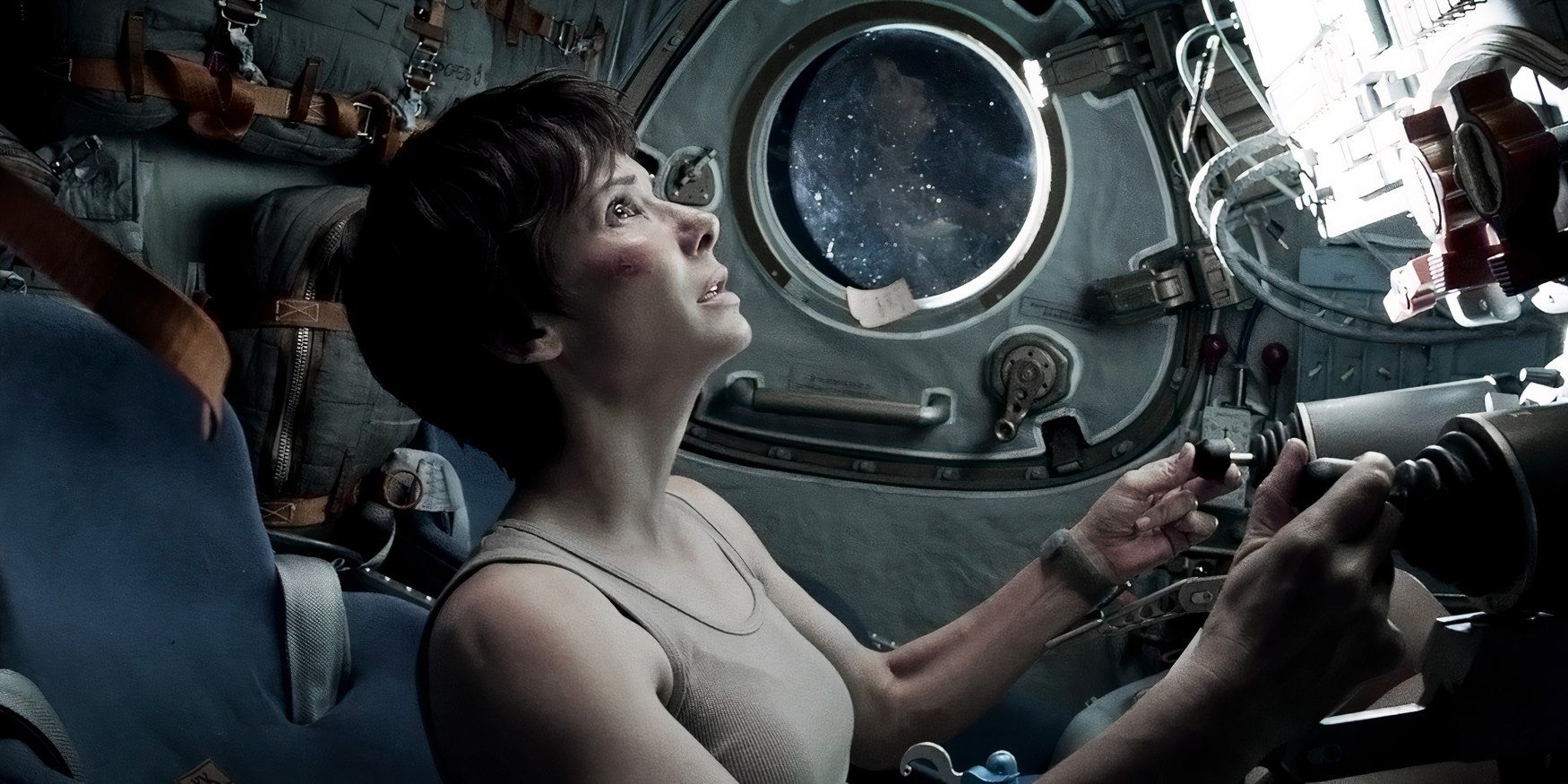 Gravity 2013 George Clooney Sandra Bullock