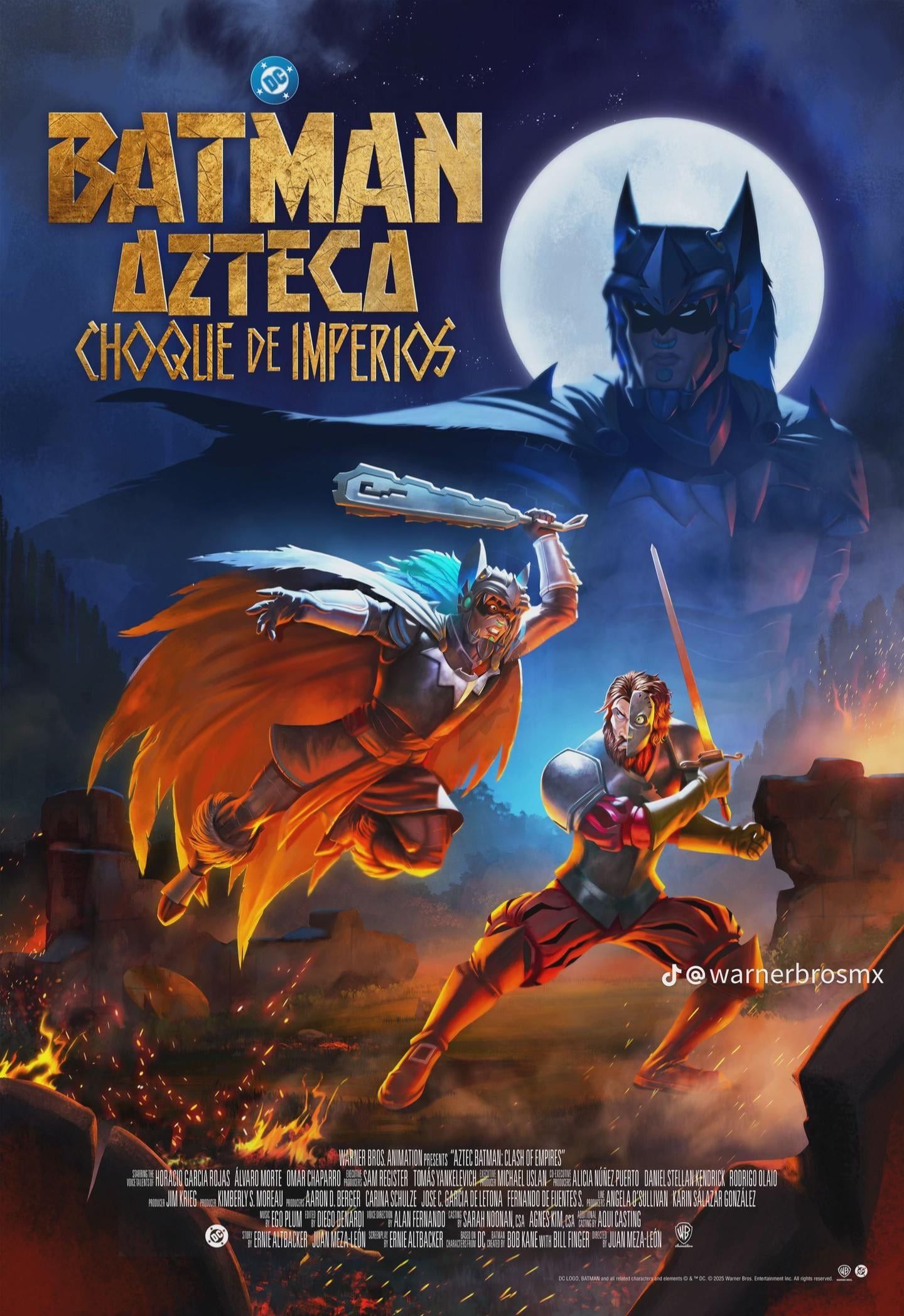 The official poster for Aztec Batman