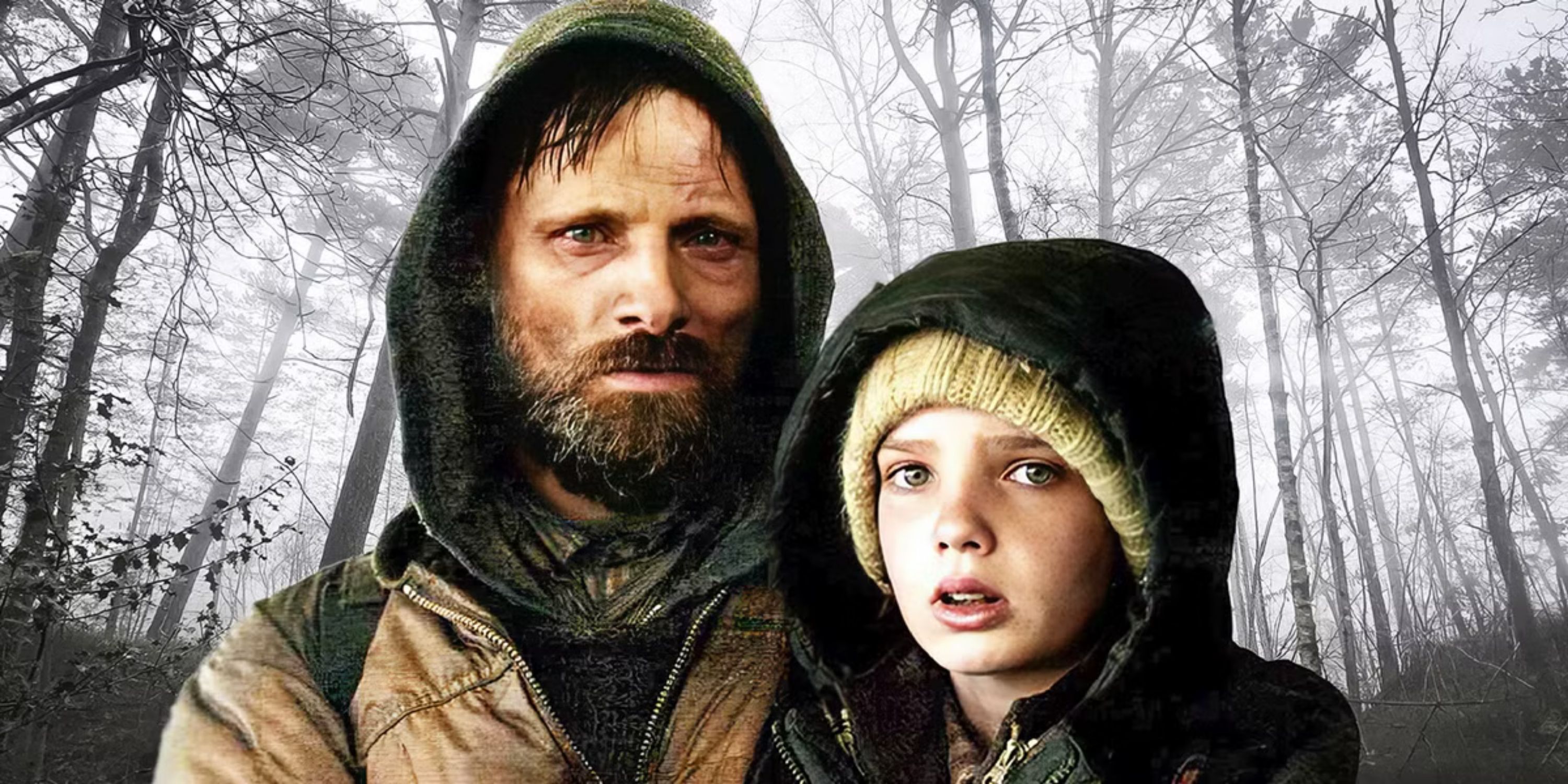 Viggo Mortensen and Kodi Smit-McPhee