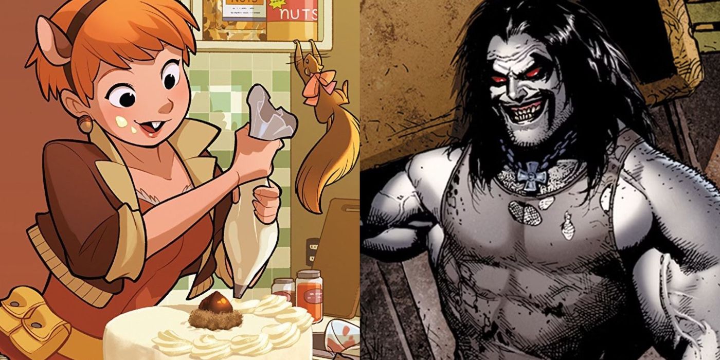 Squirrel Girl and Lobo