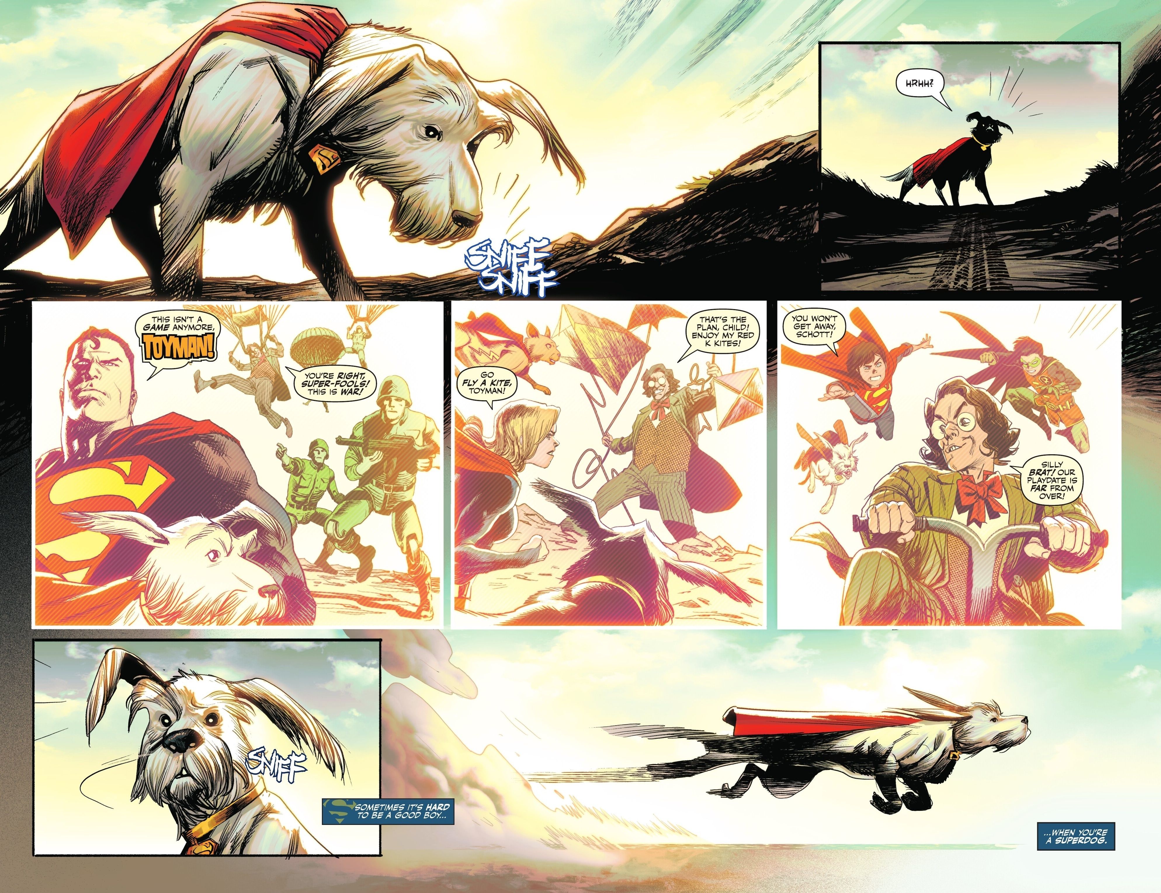 Krypto tiene el olor a Toyman