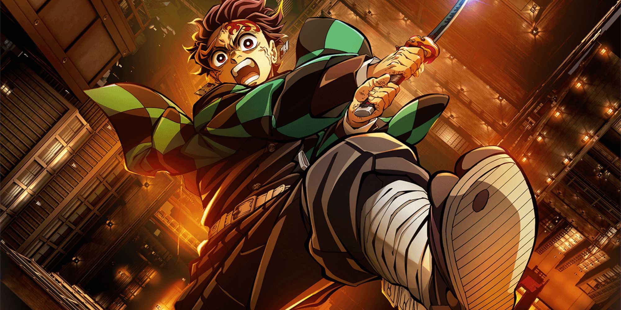 Tanjiro Kamado in Demon Slayer Infinity Castle Arc Anime Movie Key Visual