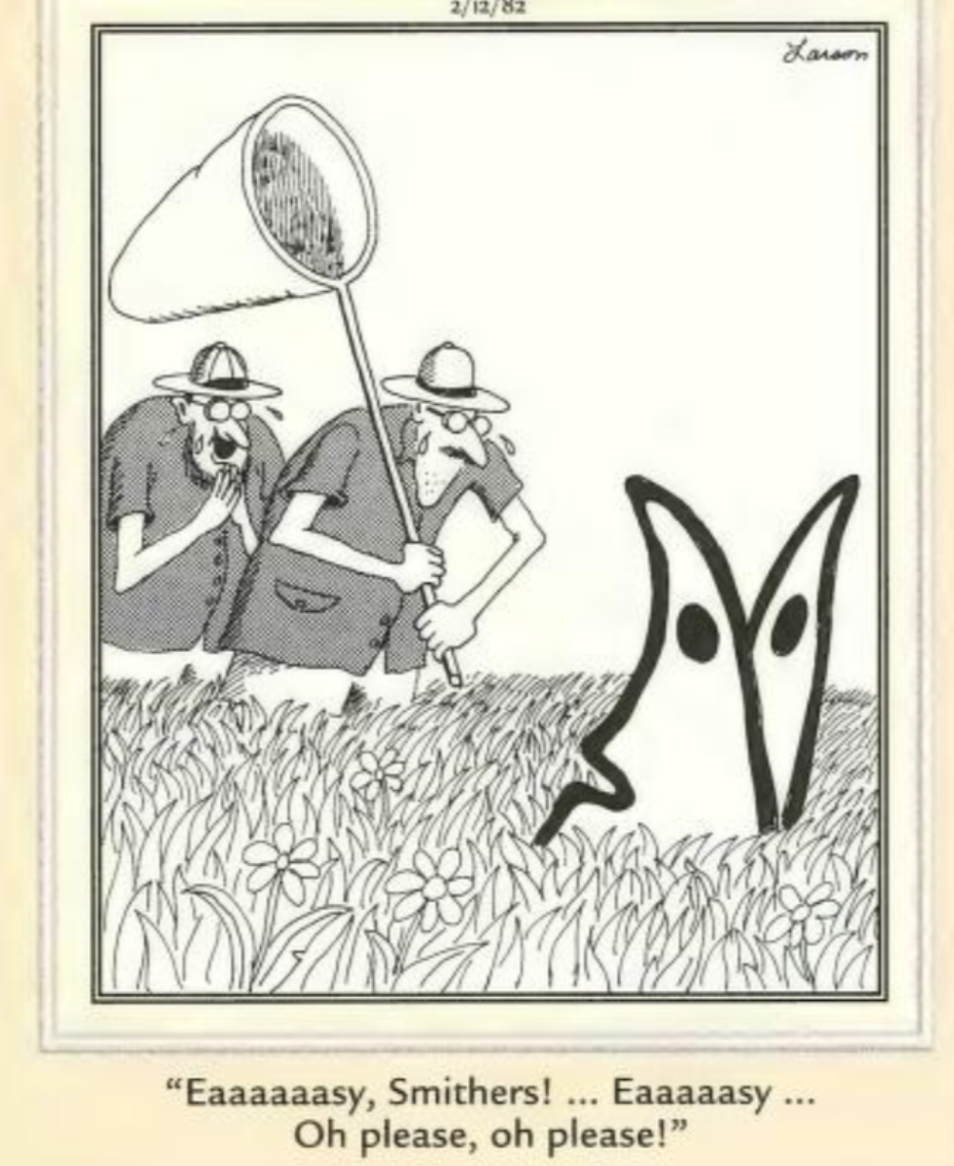 The Far Side Oh Please