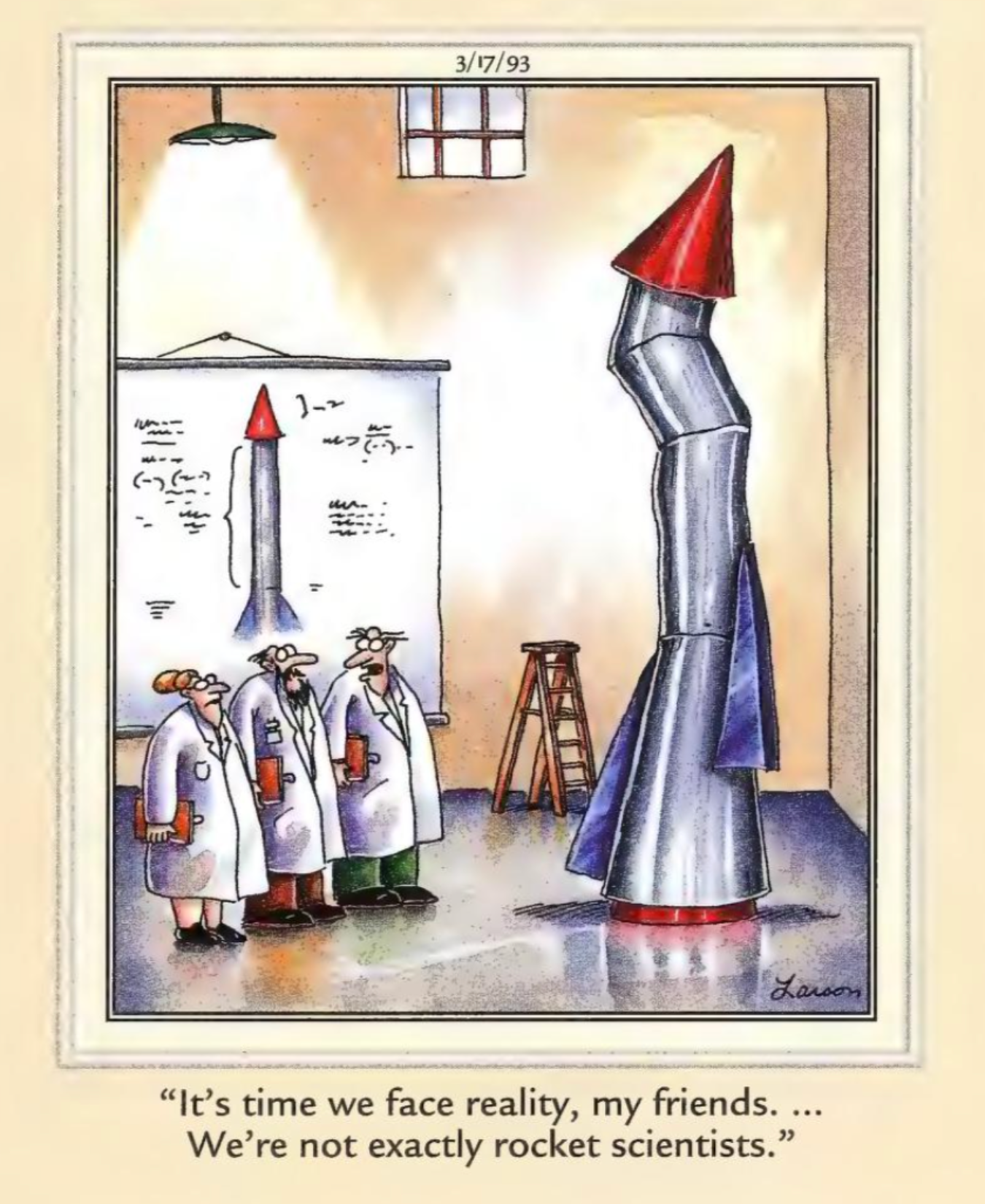 La ciencia de los cohetes en el lado distante